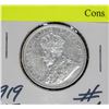 Image 2 : 1919 CANADA SILVER 25 CENT UF
