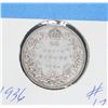 Image 1 : 1936 CANADA SILVER 25 CENT F