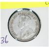 Image 2 : 1936 CANADA SILVER 25 CENT F