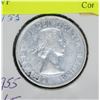 Image 2 : 1955 SILVER CANADA 50 CENT COIN VF
