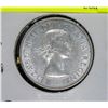 Image 2 : 1962 SILVER CANADA 50 CENT COIN G