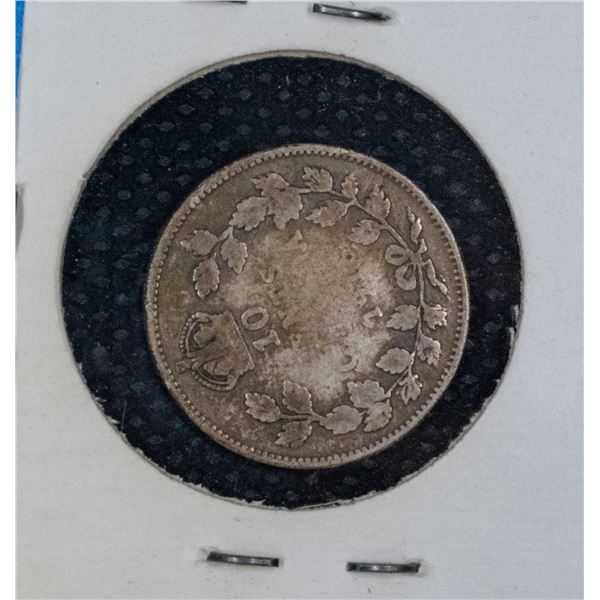 1916 CANADA SILVER 10 CENT COIN VG