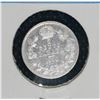 Image 1 : 1910 CANADA SILVER 5 CENT COIN EF