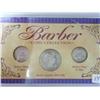 Image 1 : Barber Coin Collection (3 Coins)