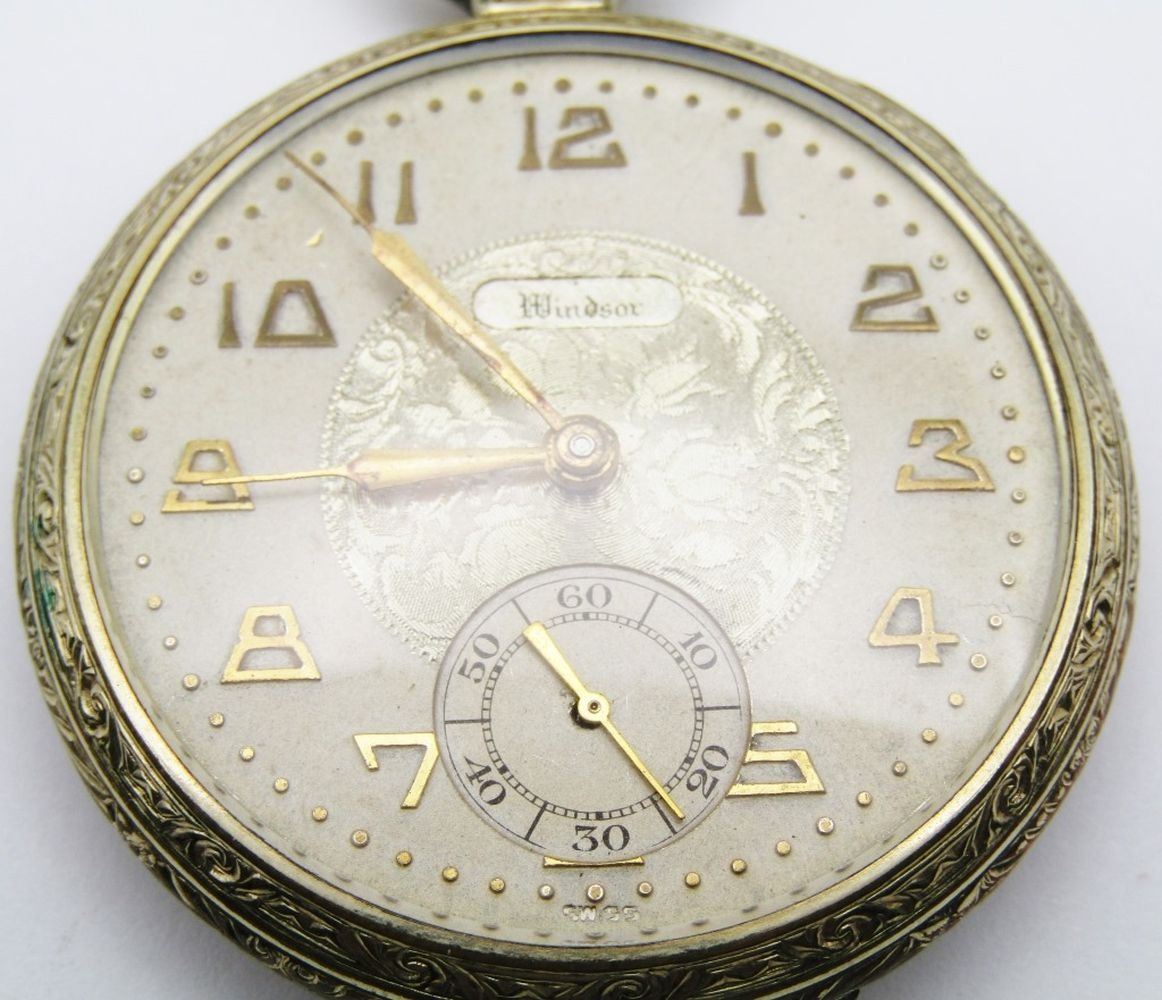ANTIQUE WINDSOR POCKET WATCH