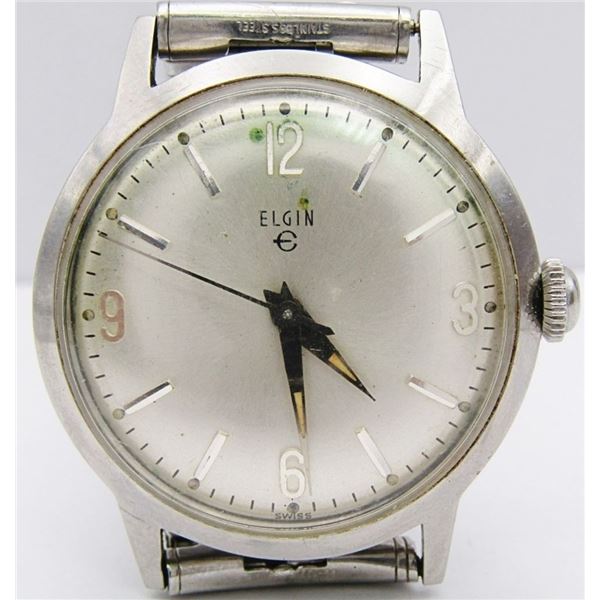 ELGIN MANUEL WIND VINTAGE WATCH
