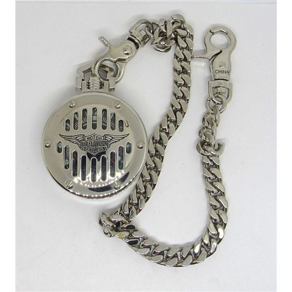UNIQUE HARLEY DAVIDSON POCKET WATCH