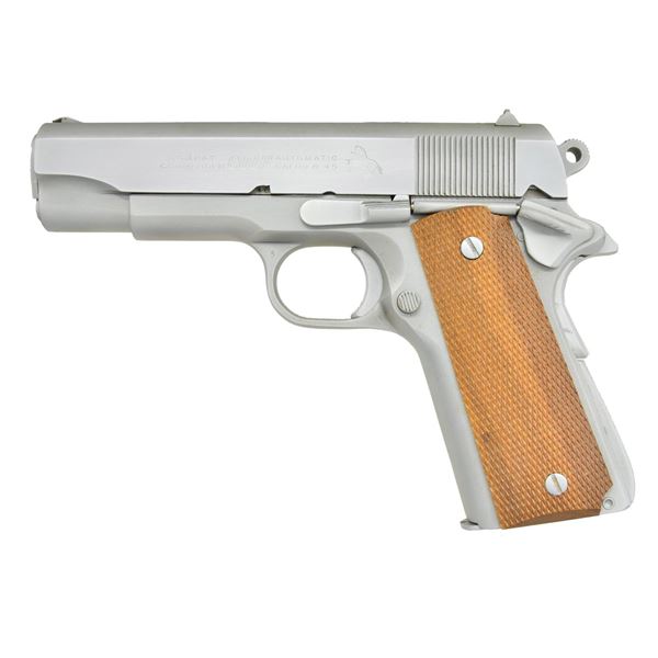 COLT HARD CHROMED COMBAT COMMANDER SEMI-AUTO