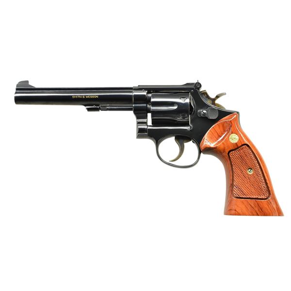 SMITH & WESSON MODEL 17-3 RIMFIRE REVOLVER.