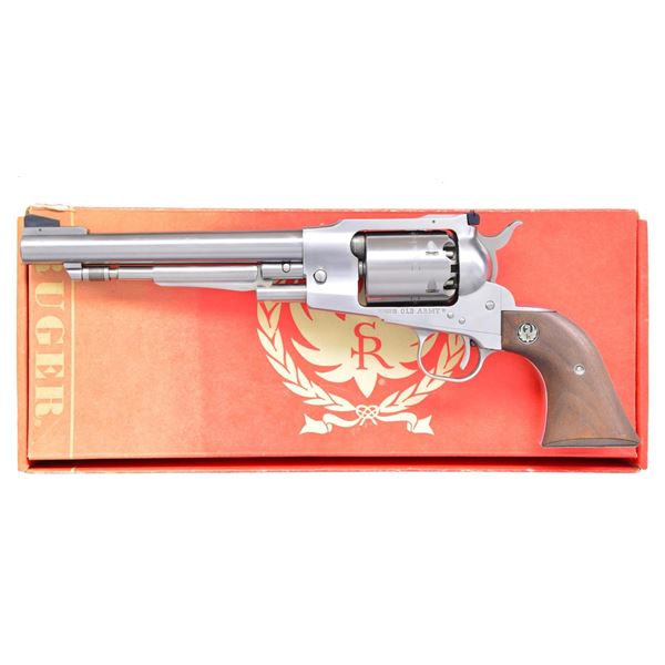 RUGER STAINLESS NON-PREFIX OLD ARMY REVOLVER.