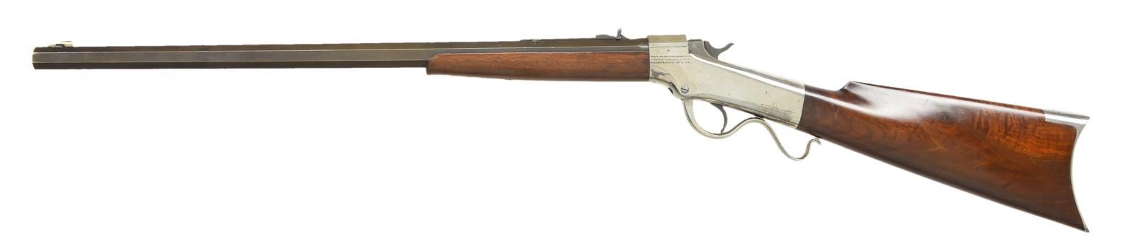 Marlin Falling Block Rifle MARLIN BALLARD No. 3 GALLERY FALLING BLOCK RIFLE. - Poulin Auctions
