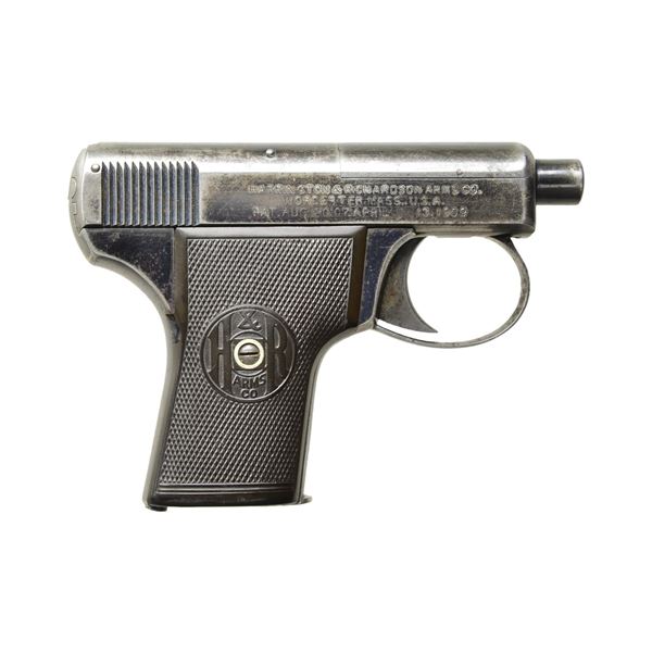 FIRST VARIATION H&R SELF LOADING 25ACP PISTOL.