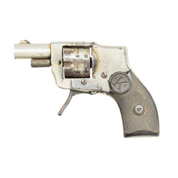 KOLB MODEL 1910 BABY HAMMERLESS REVOLVER.