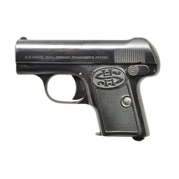 HAENEL SCHMEISSER I SEMI-AUTO PISTOL.