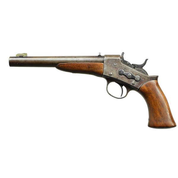 REMINGTON MODEL 1887 PLINKER ROLLING BLOCK PISTOL.