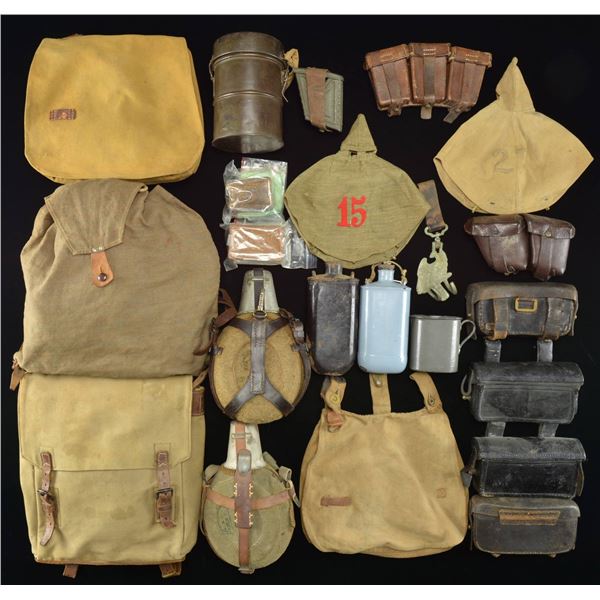 LARGE GROUPING OF MOSTLY WWI GERMAN MILITARIA