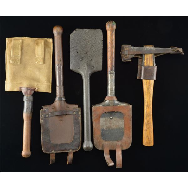 LARGE GROUP OF MOSTLY WWI AXIS HAND GRENADES,