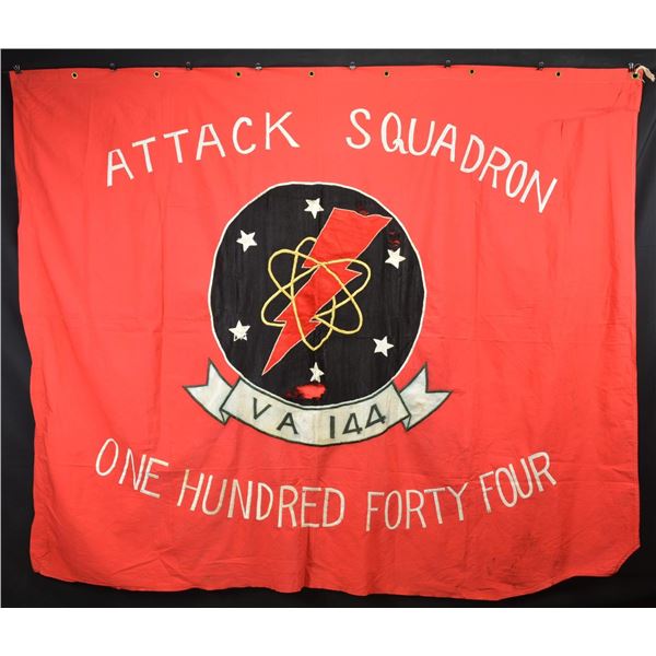 “VA 144 ATTACK SQUADRON” FLAG.