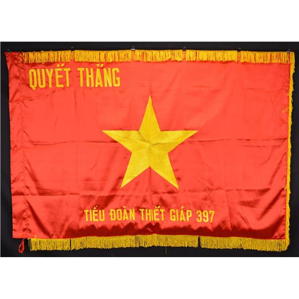VIET NAM “397TH ARMOR BATTALION” FLAG.