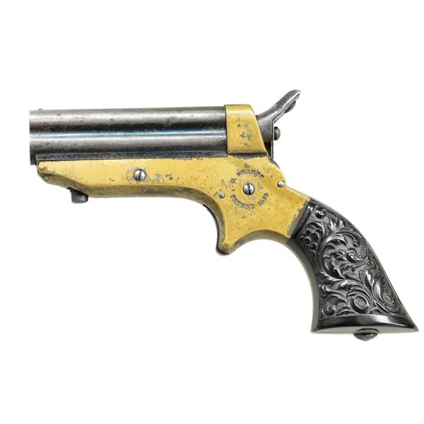 C SHARPS MODEL 1A PEPPERBOX PISTOL.