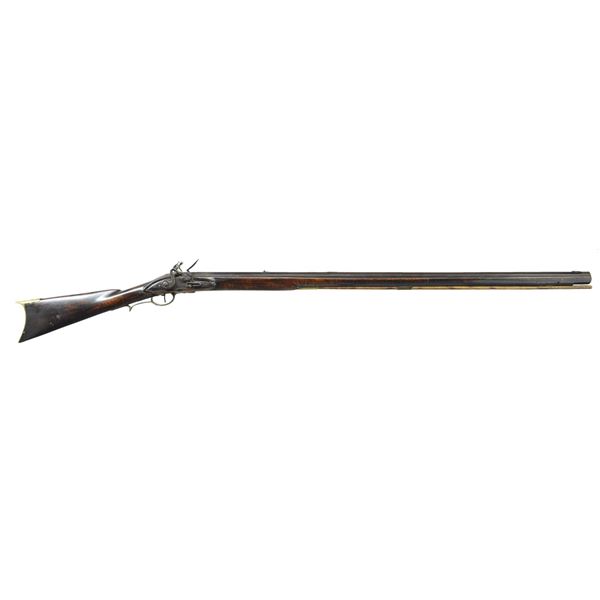 FLINTLOCK FULLSTOCK KENTUCKY RIFLE.
