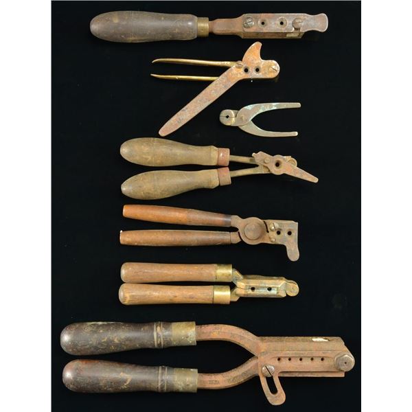 7 VINTAGE BULLET MOLDS