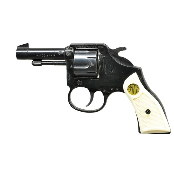 OMEGA MODEL100 DOUBLE ACTION RIMFIRE REVOLVER.