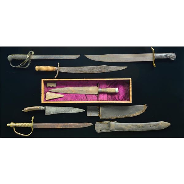 19TH & 20TH CENTURY KNIVES.