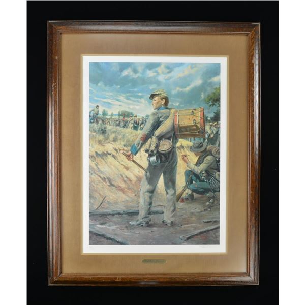 DON TROIANI (AMERICAN, 1949-) "CONFEDERATE DRUMMER