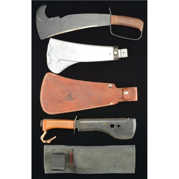 2 SURVIVAL UTILITY TOOLS - SPETSNAZ MACHETE &