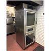 Image 1 : *NU-VU DUAL STACKED COMMERCIAL STAINLESS STEEL ELECTRIC OVEN