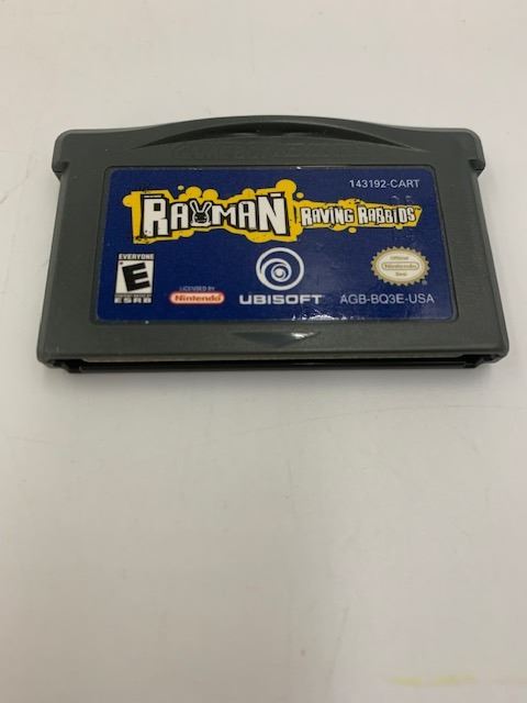 Nintendo Game Boy Advance- Rayman Raving Rabbids