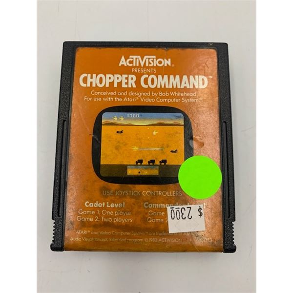 ATARI- CHOPPER COMMAND