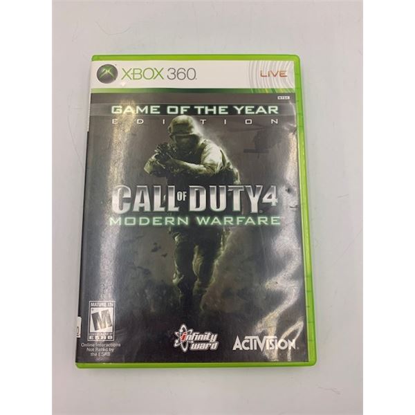 XBOX 360 Call of Duty IV: Modern Warfare