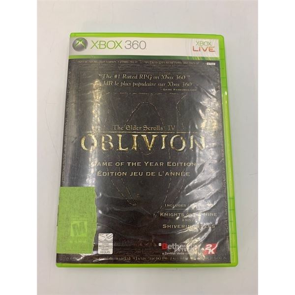 XBOX 360 The Elder Scrolls IV: Oblivion