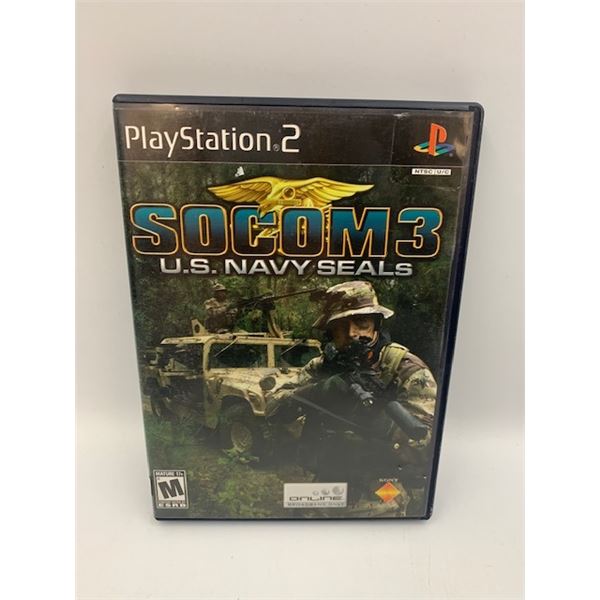PlayStation2- SOCOM3 U.S. Navy Seals