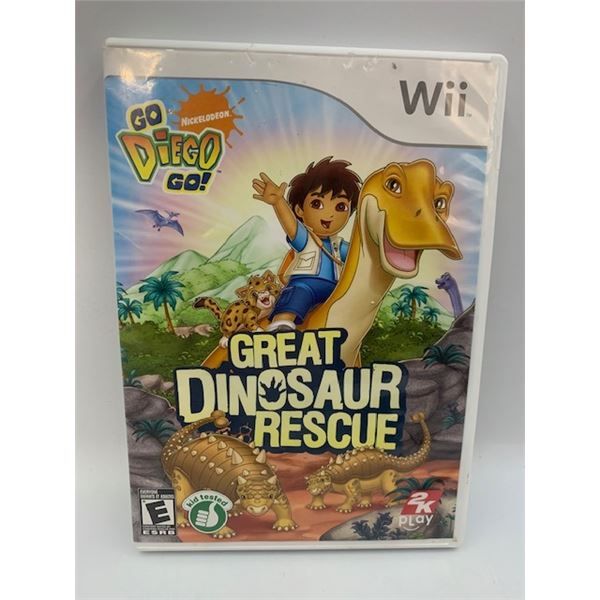 WII Go Diego Go! Great Dinosaur Rescue