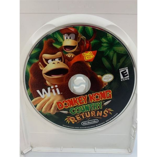 WII Donkey Kong Country Returns