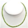 Image 1 : SILVER BRITISH COLUMBIA JADE  NECKLACE