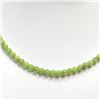 Image 2 : SILVER BRITISH COLUMBIA JADE  NECKLACE