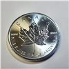 Image 2 : *TAX EXEMPT* CANADIAN FINE SILVER MAPLE LEAF 1 OZ 2020  COIN