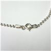 Image 2 : SILVER CZ 18" NECKLACE