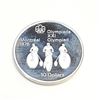 Image 2 : SILVER MONTREAL OLYMPIC $10 COIN