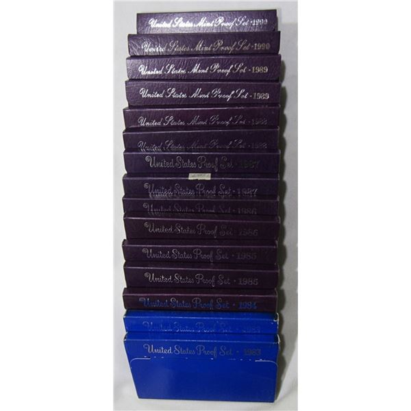 PROOF SETS IN ORIG PACKAGING- 2-1983, 1984, AND