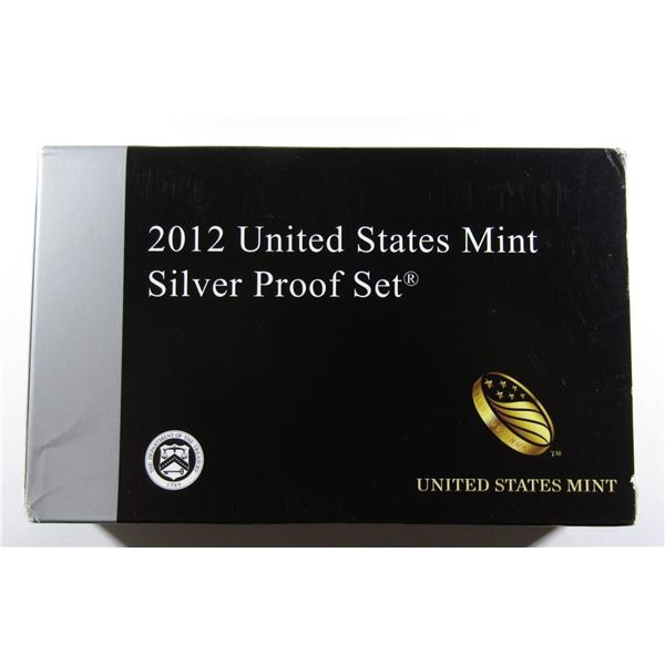 2012 SILVER PROOF SET IN ORIGINAL PACKAGING
