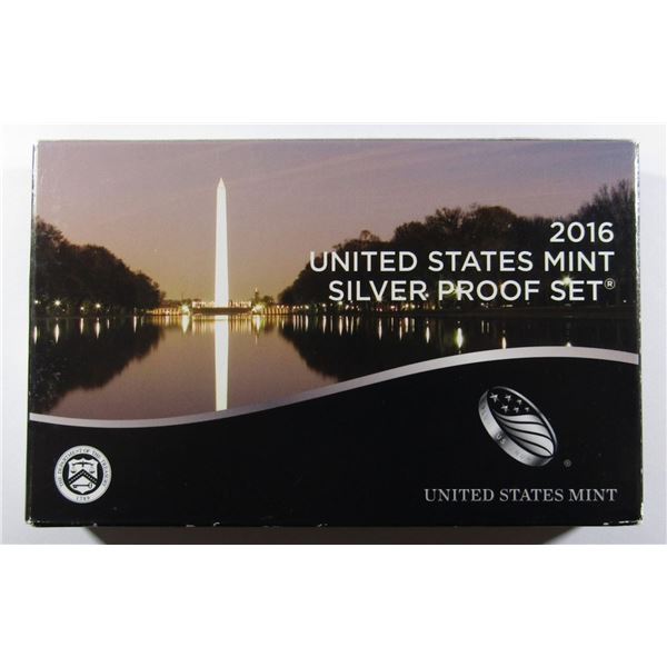 2016 SILVER PROOF SET IN ORIGINAL PACKAGING