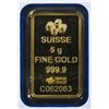 Image 3 : PAMP 5g GOLD BAR IN PLASTIC