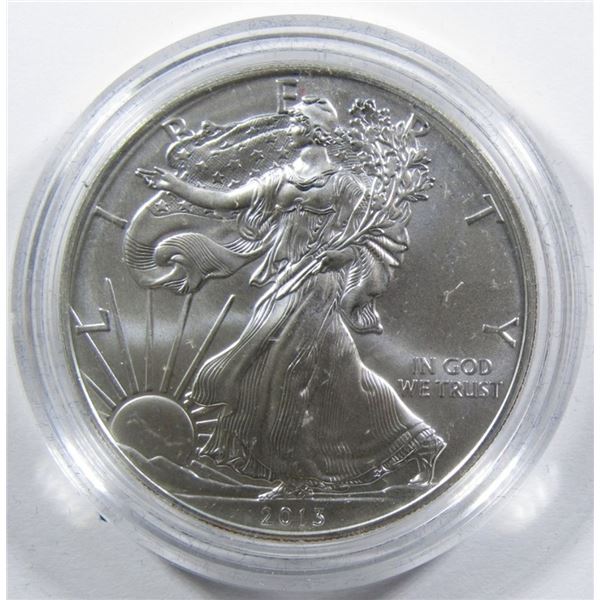 2013-W UNC AMERICAN SILVER EAGLE IN OGP