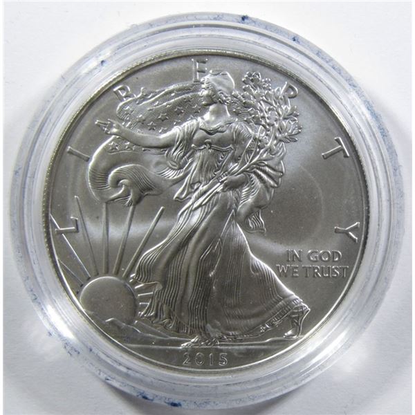 2015-W UNC AMERICAN SILVER EAGLE IN OGP