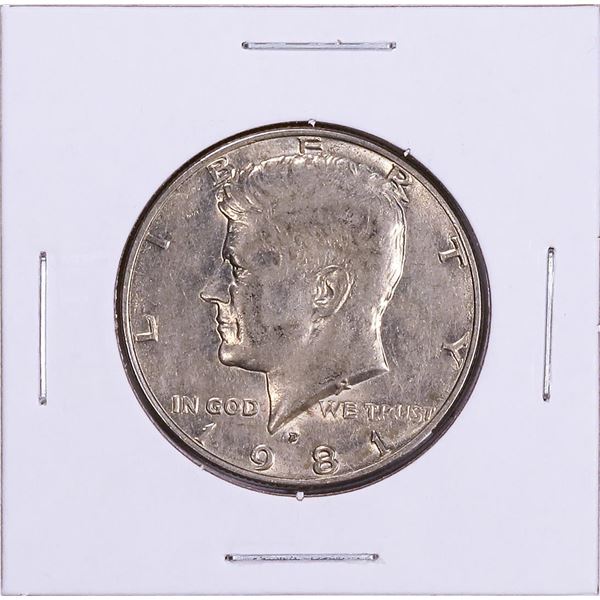 1981 Kennedy Half Dollar Coin